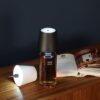 Flessenkurk met LED - Flessenlamp Touch - Zwart - 13 x 10,5 cm